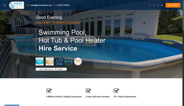 hydrohottubs.com