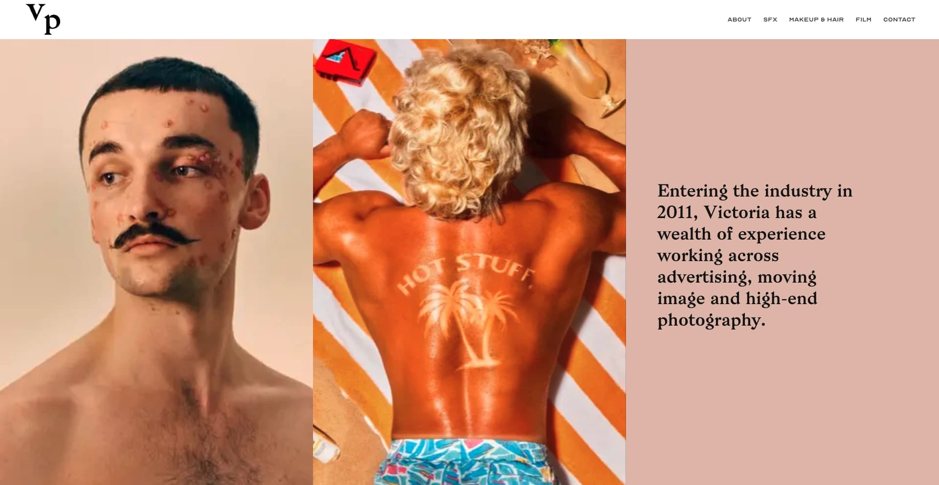 SFX & Makeup Artist Portfolio screenshot 3